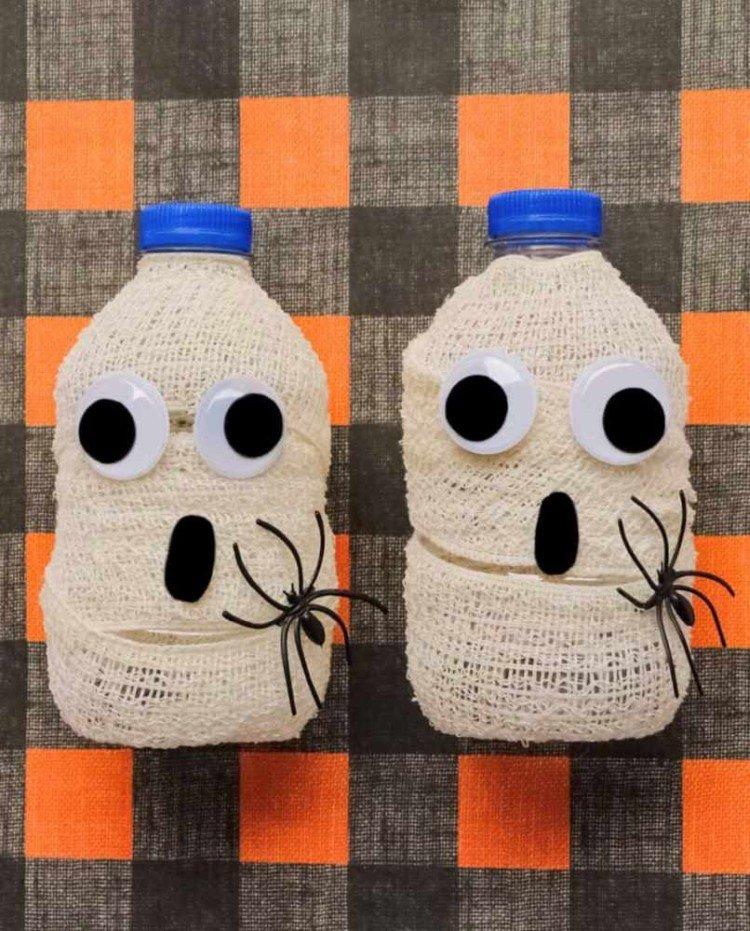 Figurines décoratives - Bricolage à partir de bouteilles en plastique