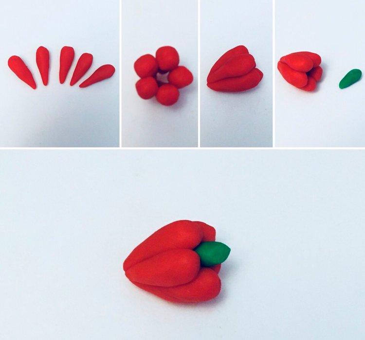 Artisanat de pâte à modeler pour enfants - photos et idées