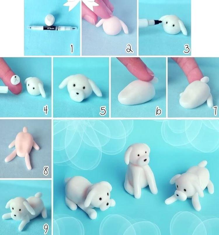 Artisanat de pâte à modeler pour enfants - photos et idées