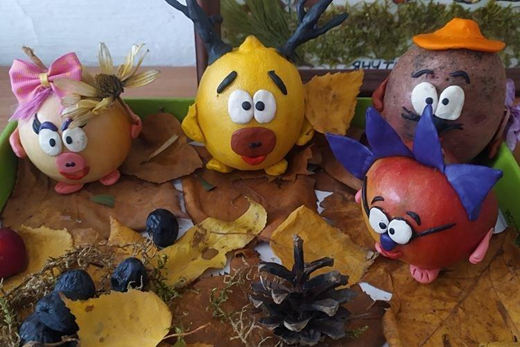 Artisanat à partir de matériaux naturels pour la maternelle - photos et idées