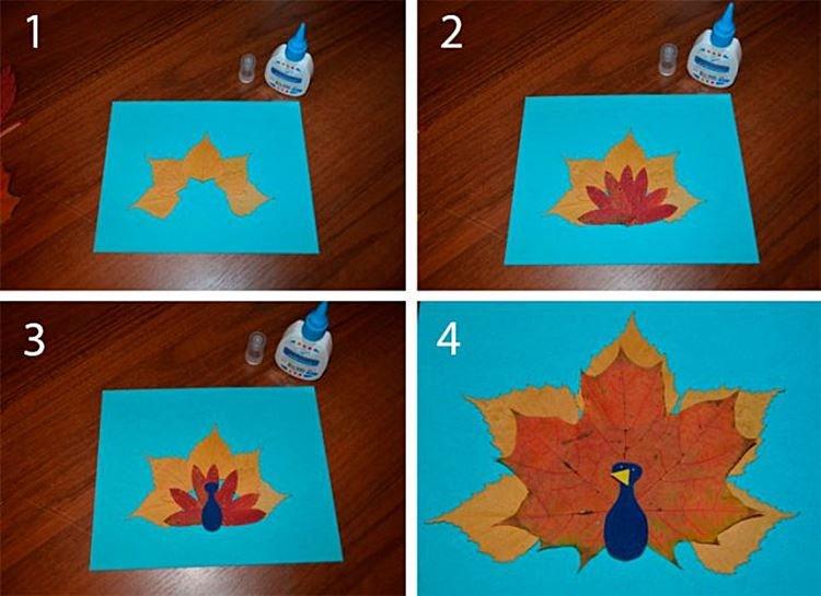 Artisanat à partir de matériaux naturels pour la maternelle - photos et idées