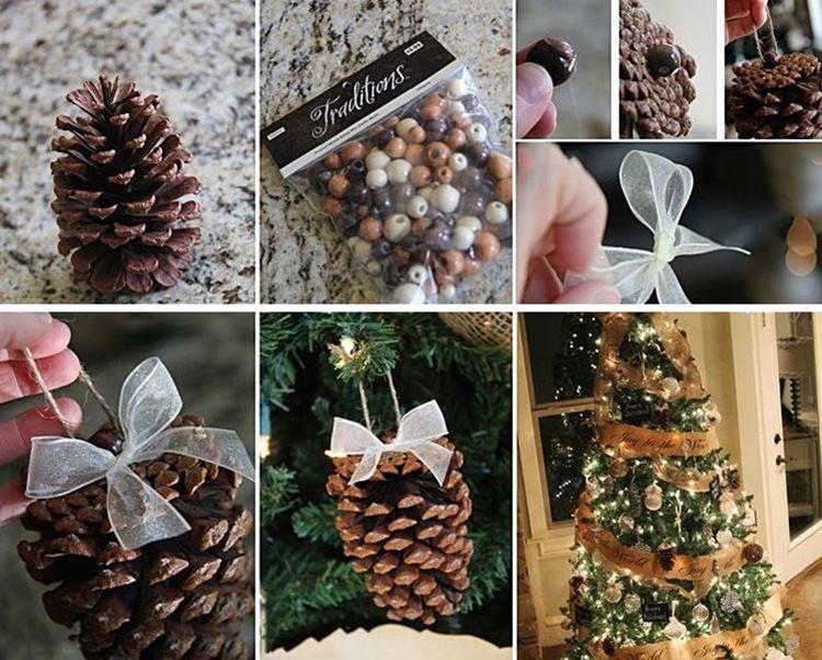 Jouets de Noël - Artisanat de cônes pour enfants