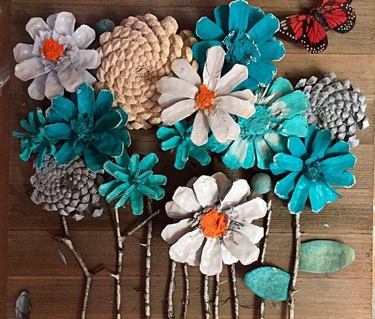 Artisanat à partir de cônes pour enfants - photos et idées