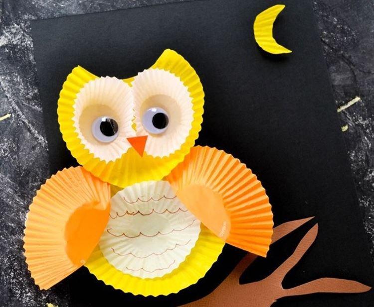 Bricolage à partir de douilles en papier à la maternelle