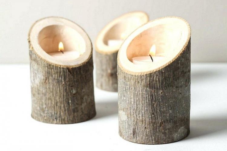 Bougeoirs DIY - idées photo