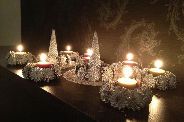 Bougeoirs DIY - idées photo