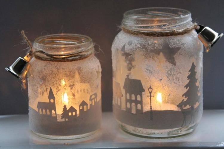 Bougeoirs DIY - idées photo