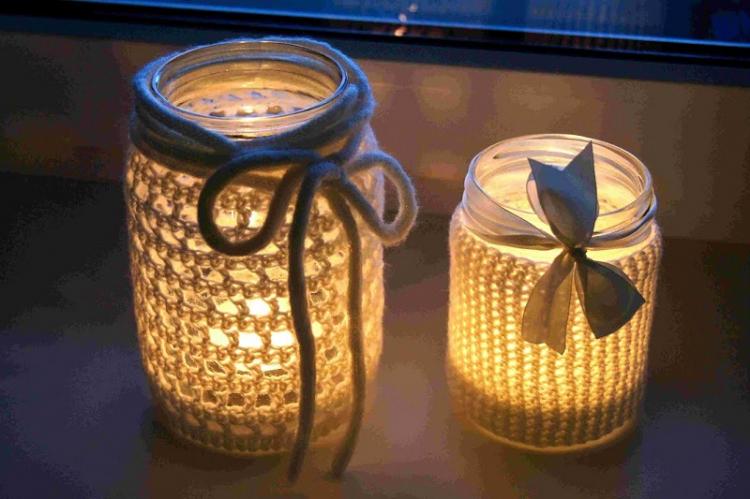 Bougeoirs DIY - idées photo