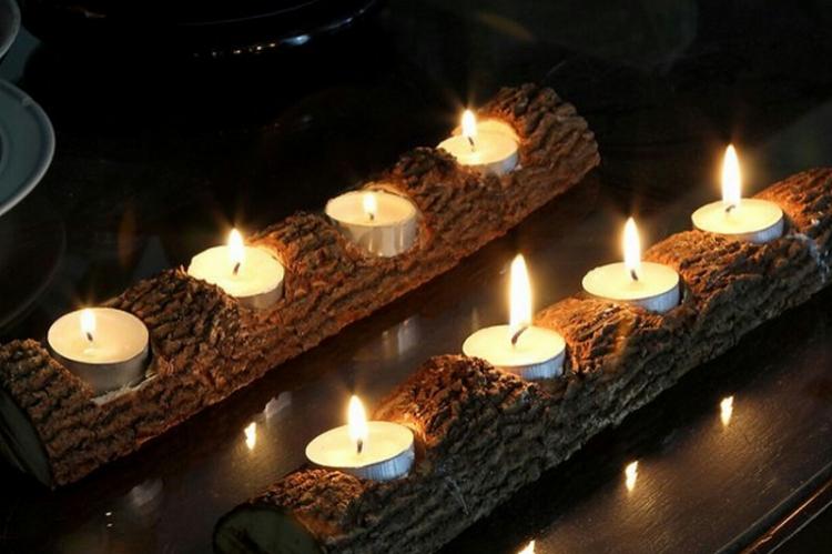 Bougeoirs DIY - idées photo