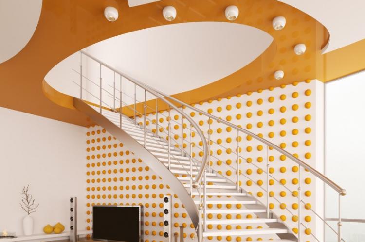 Conception de plafonds en plaques de plâtre - photo