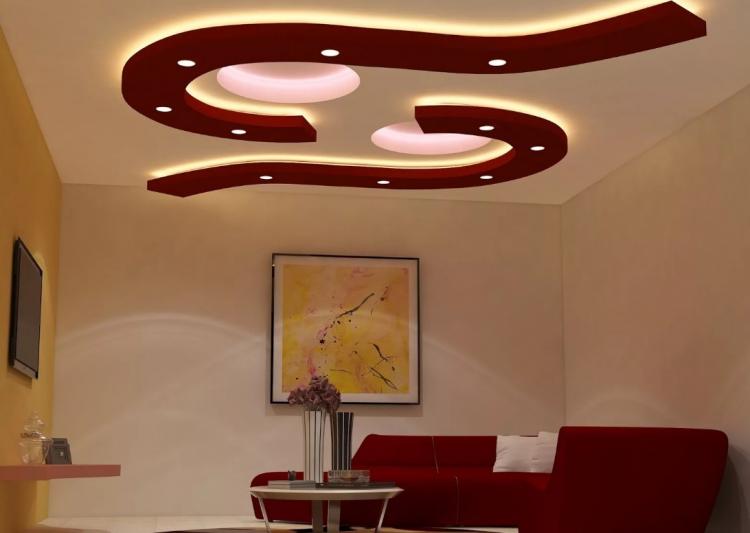 Conception de plafonds en plaques de plâtre - photo