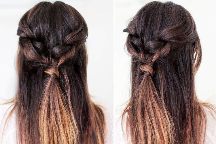 Malvinka avec des tresses - Coiffures pour cheveux longs pour tous les jours