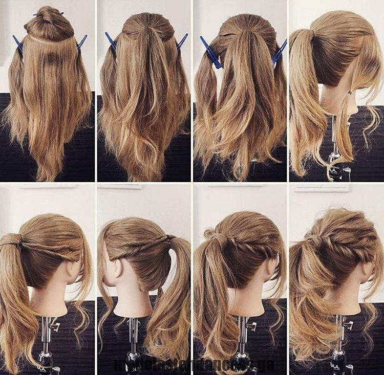 Queue de cheval luxuriante - Coiffures pour le nouvel an 2021 pour cheveux longs