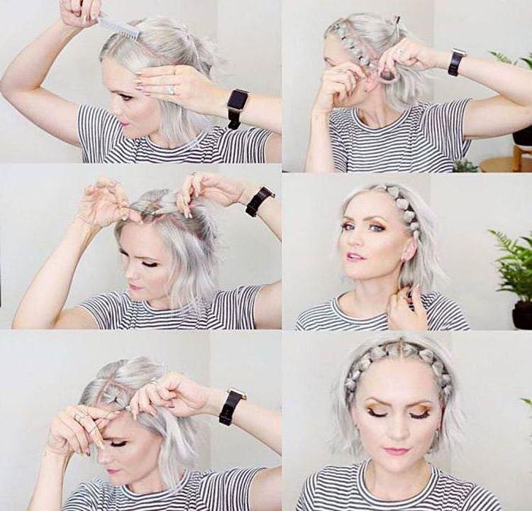 Ponytail Hoop - Coiffures pour le Nouvel An 2021 pour cheveux courts