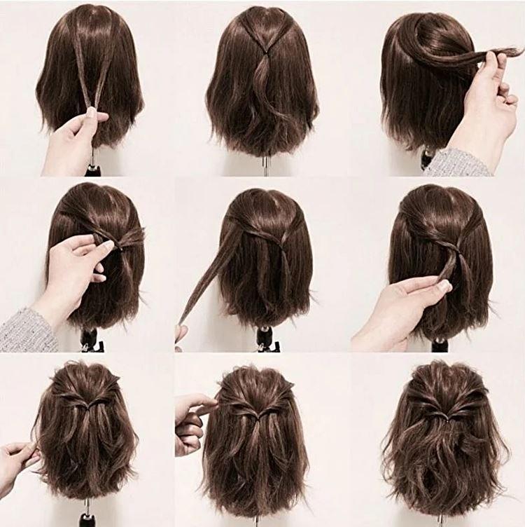 Cascade de Malvinka - Coiffures pour le nouvel an 2021 pour cheveux courts