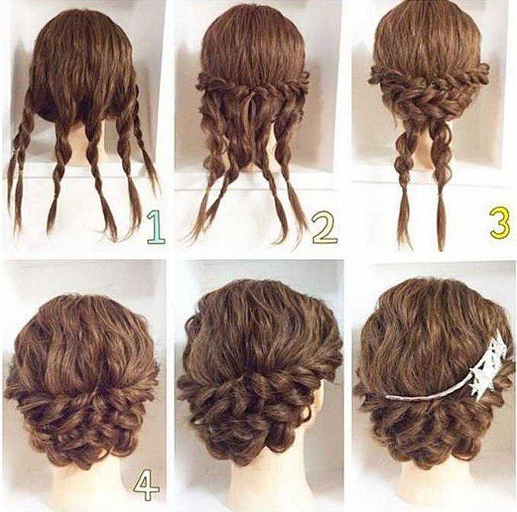 Nouvelle coiffure de harnais - Coiffures pour le nouvel an 2021 pour cheveux moyens