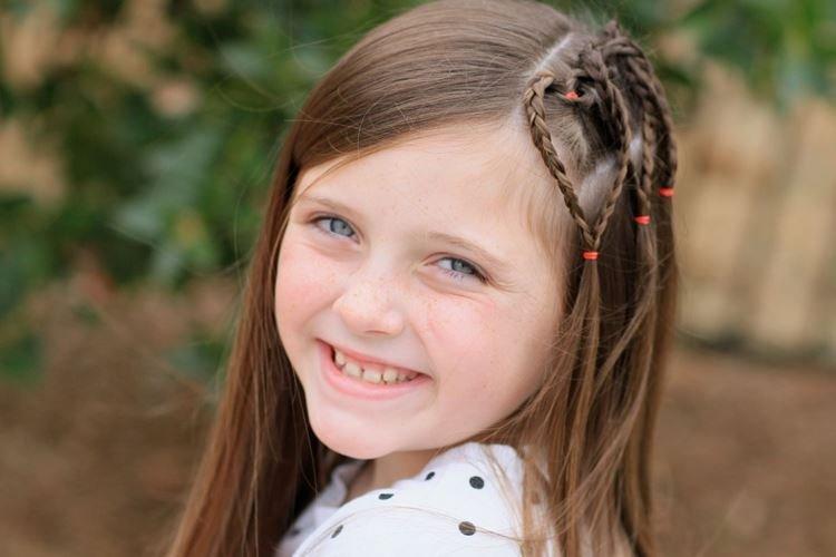 Asymétrie créative - Coiffures pour cheveux mi-longs pour filles