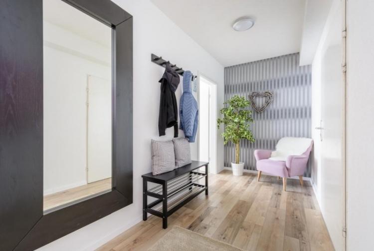 Couloir dans un style moderne - idées de design photo