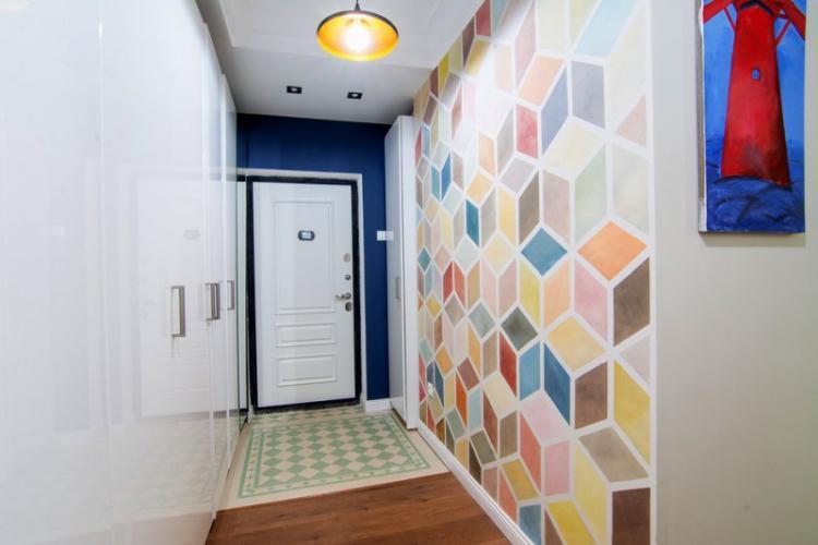 Couloir dans un style moderne - idées de design photo