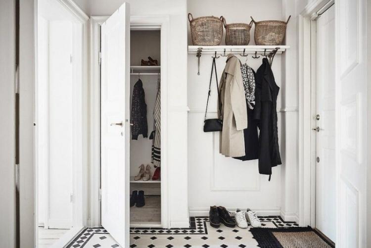 Couloir dans un style moderne - idées de design photo