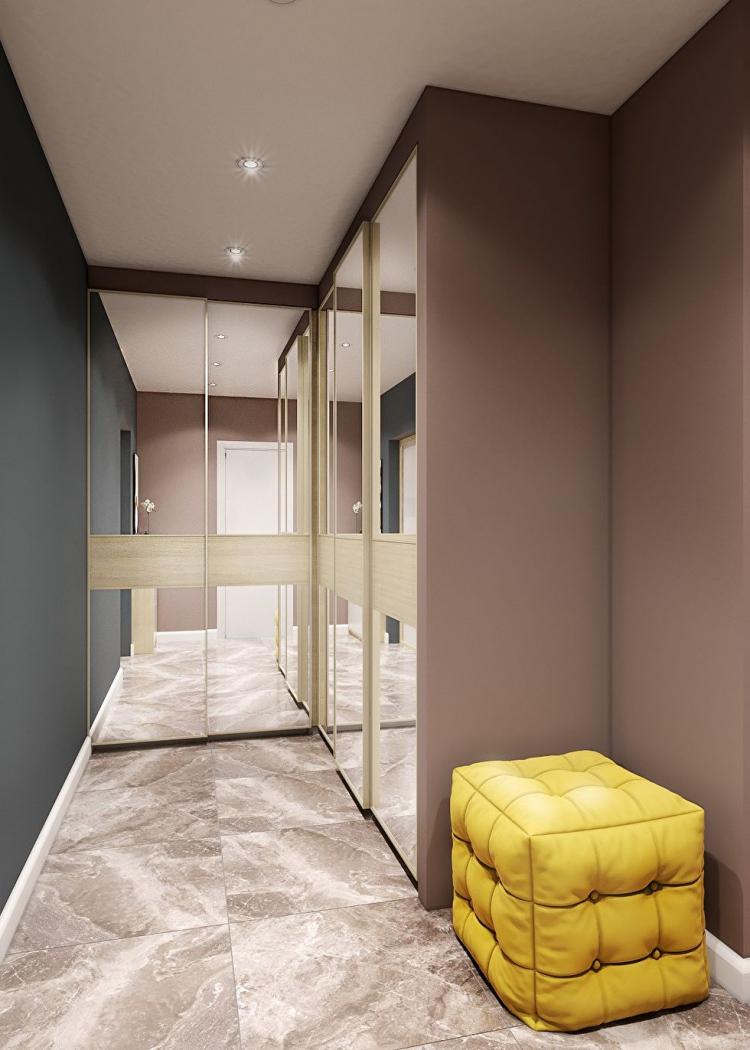 Projet d'appartement à Cheboksary, 40 m²