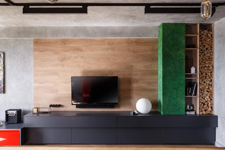 Pour un projet d'appartement, 48 m2 - design d'intérieur