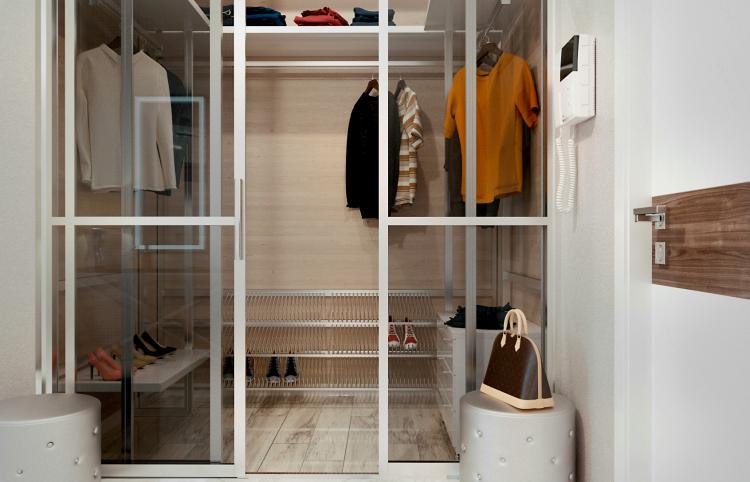 Projet d'appartement 45 m² dans le complexe résidentiel Putilkovo