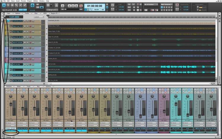 Cakewalk Sonar - téléchargement de logiciel de création musicale