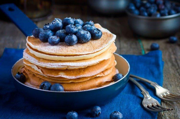 Crêpes moelleuses hypocaloriques au lait - recettes