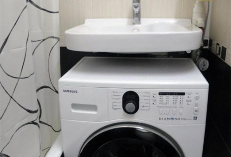 Inconvénients et difficultés - Évier au dessus de la machine à laver