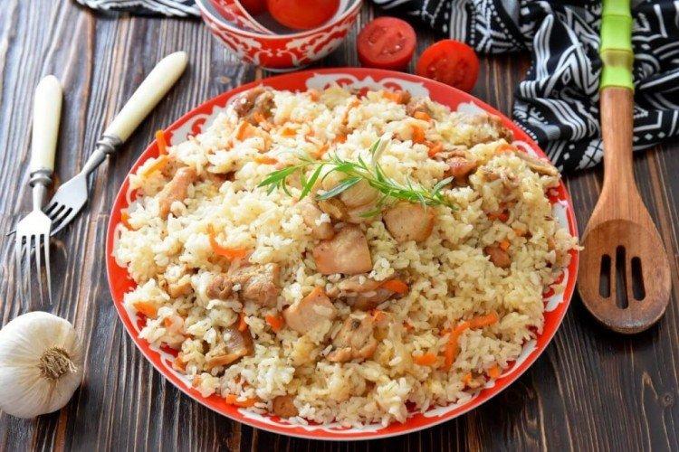 Pilaf au poulet et aux légumes - Recettes multicuiseurs