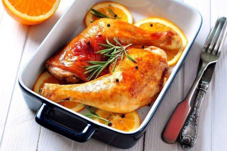 Poulet à la sauce au miel et à l'orange - Recettes multicuiseurs