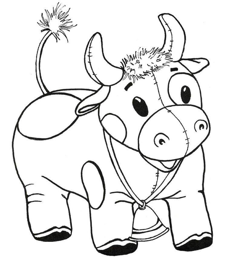 Dessins du taureau pour le nouvel an 2021