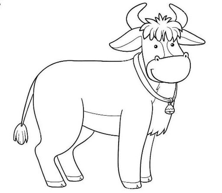 Dessins du taureau pour le nouvel an 2021