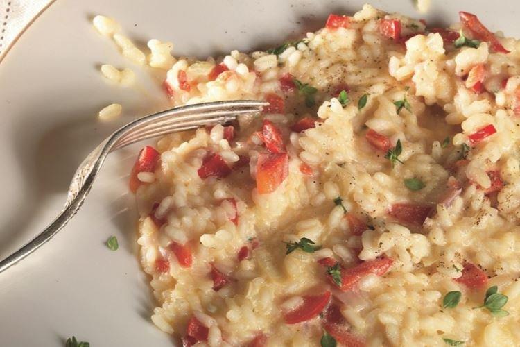 Risotto aux poivrons doux - Recettes de risotto, comment cuisiner