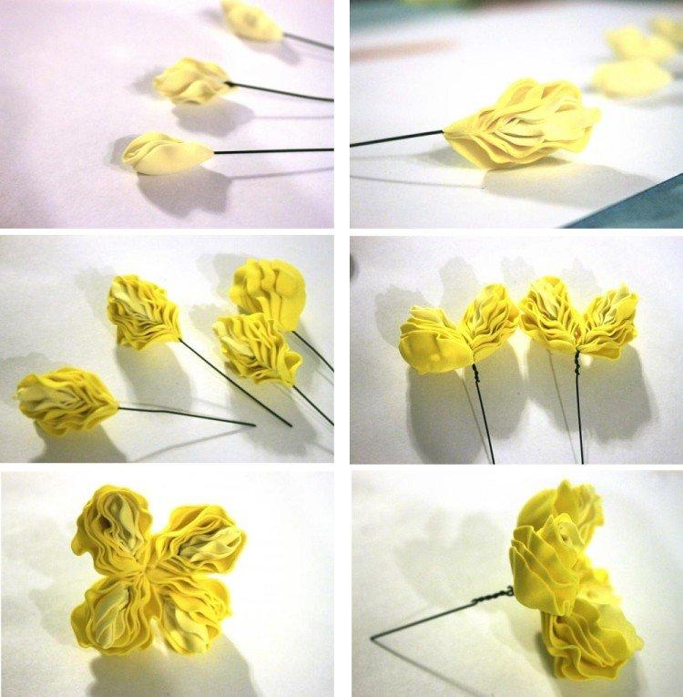 Rose-pivoine luxuriante - rose à faire soi-même de foamiran