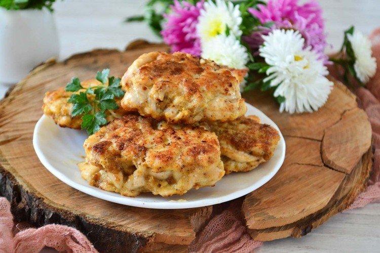 Escalopes de poitrine de poulet hachées au vin - recettes