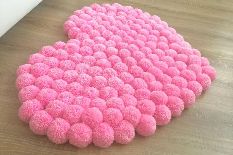 Tapis Pom Pom - Artisanat Maison