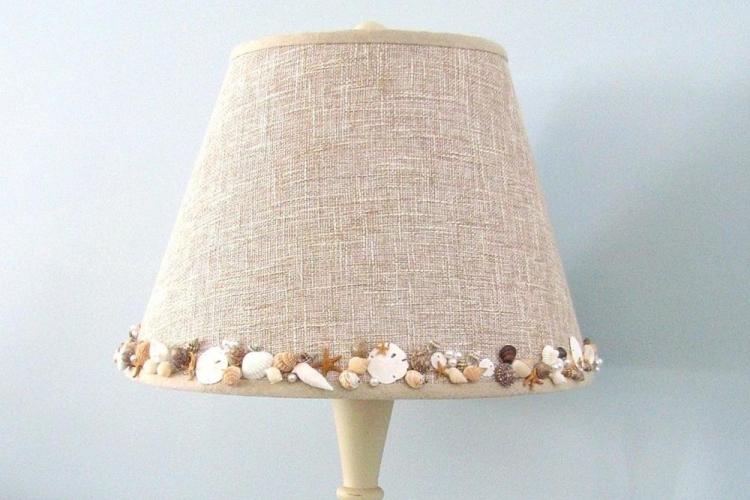 Abat-jour décoratif pour un lampadaire - Artisanat pour la maison