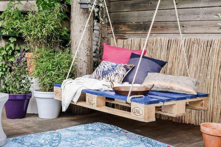 Swing - Mobilier de jardin en palettes pour chalets d'été