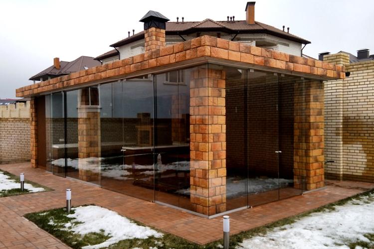 Gazebos de jardin en pierre