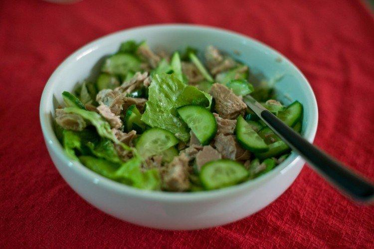 Salade de thon en conserve à l'espagnole - recettes