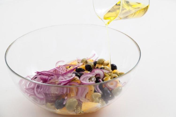 Salade d'oranges aux olives - Recettes de salades sans mayonnaise