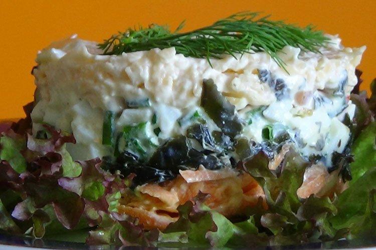 Salade d'algues aux pommes - recettes