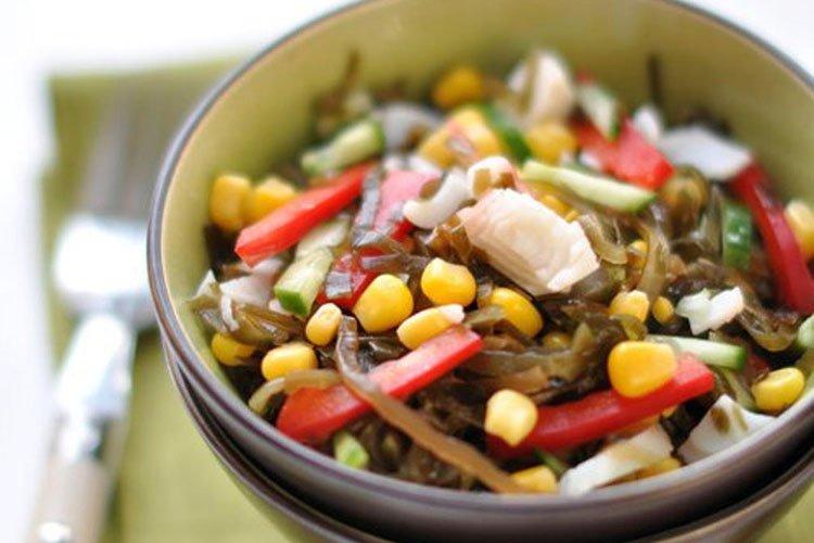 Salade de légumes aux algues - recettes