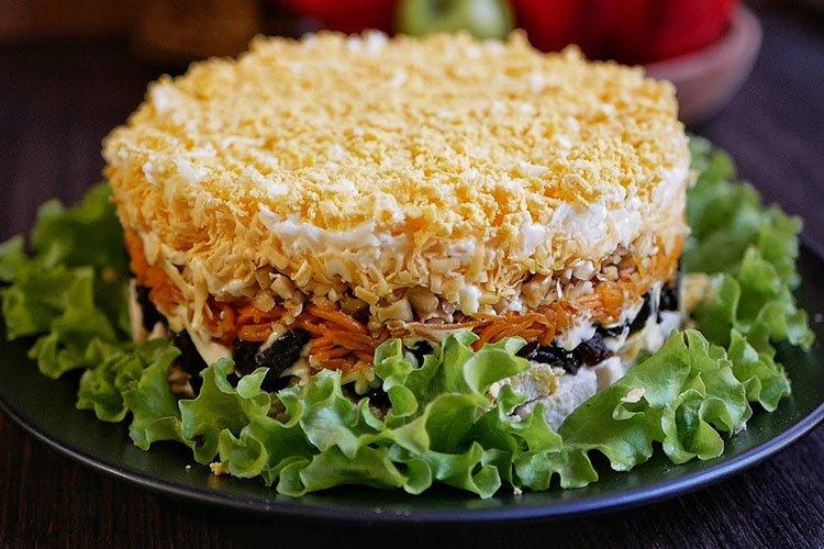 Salade de boeuf aux pruneaux - recettes