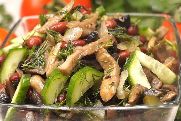 Salade de haricots et d'orange - recettes