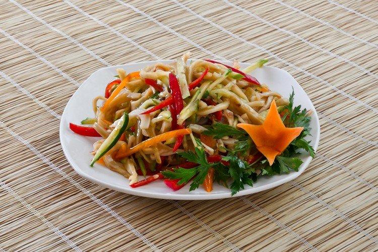 Salade de calamars et fromage fumé - recettes