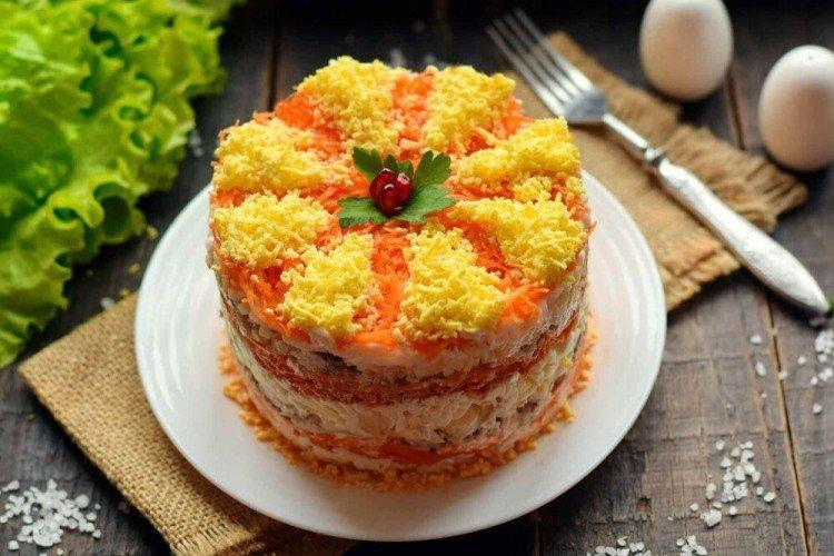 Mimosa au poisson rouge - recettes