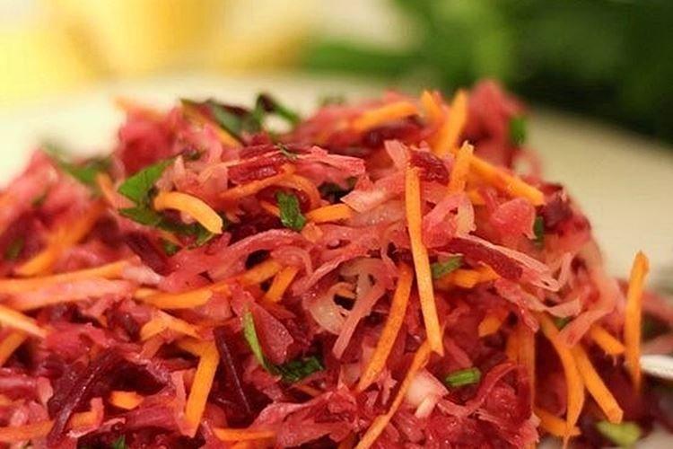 Salade de betteraves et choucroute - recettes